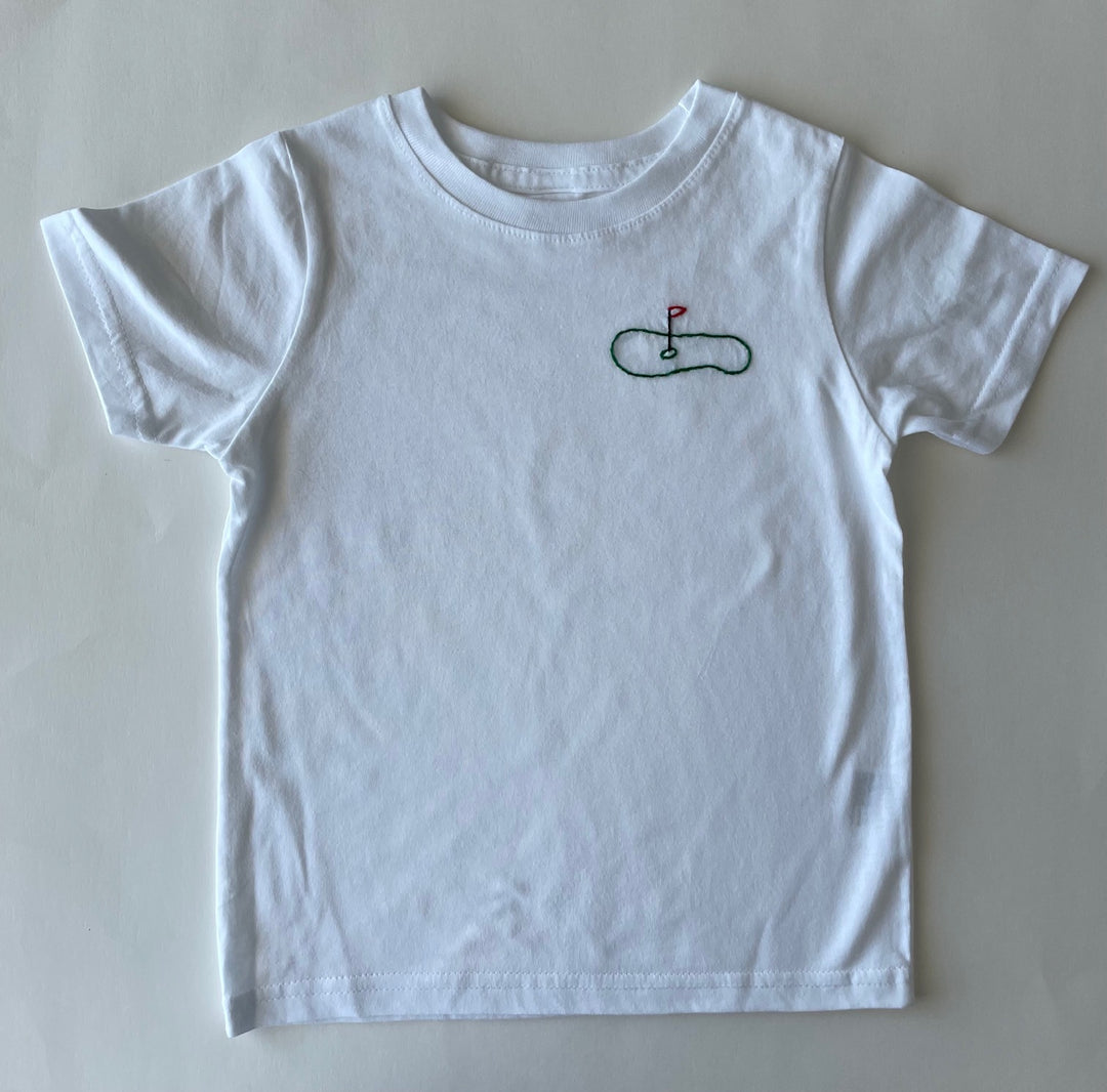 White Golf Course Tee
